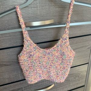 Crotchet crop top
